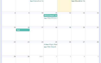 Maine Summer Camps Master Calendar